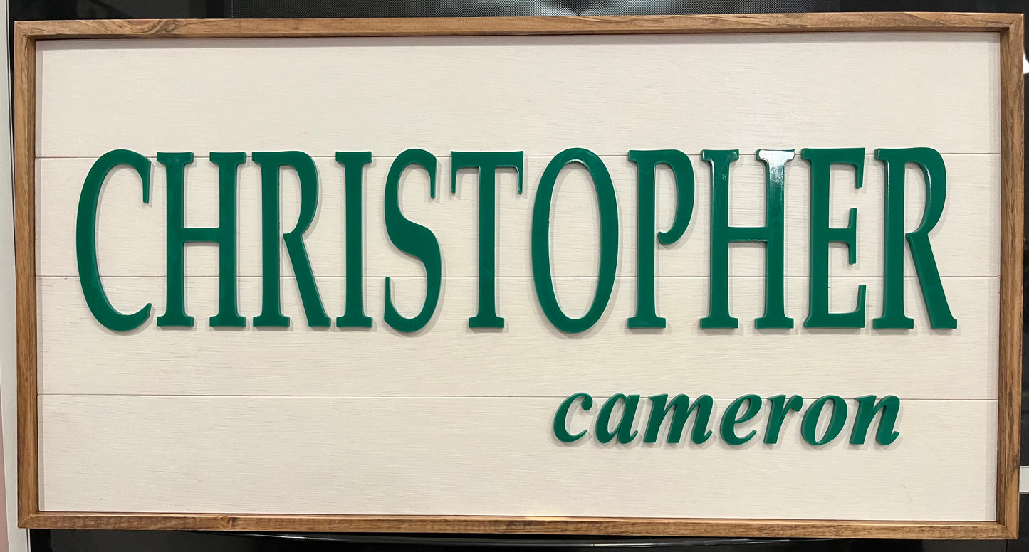 Child room / nursery signs