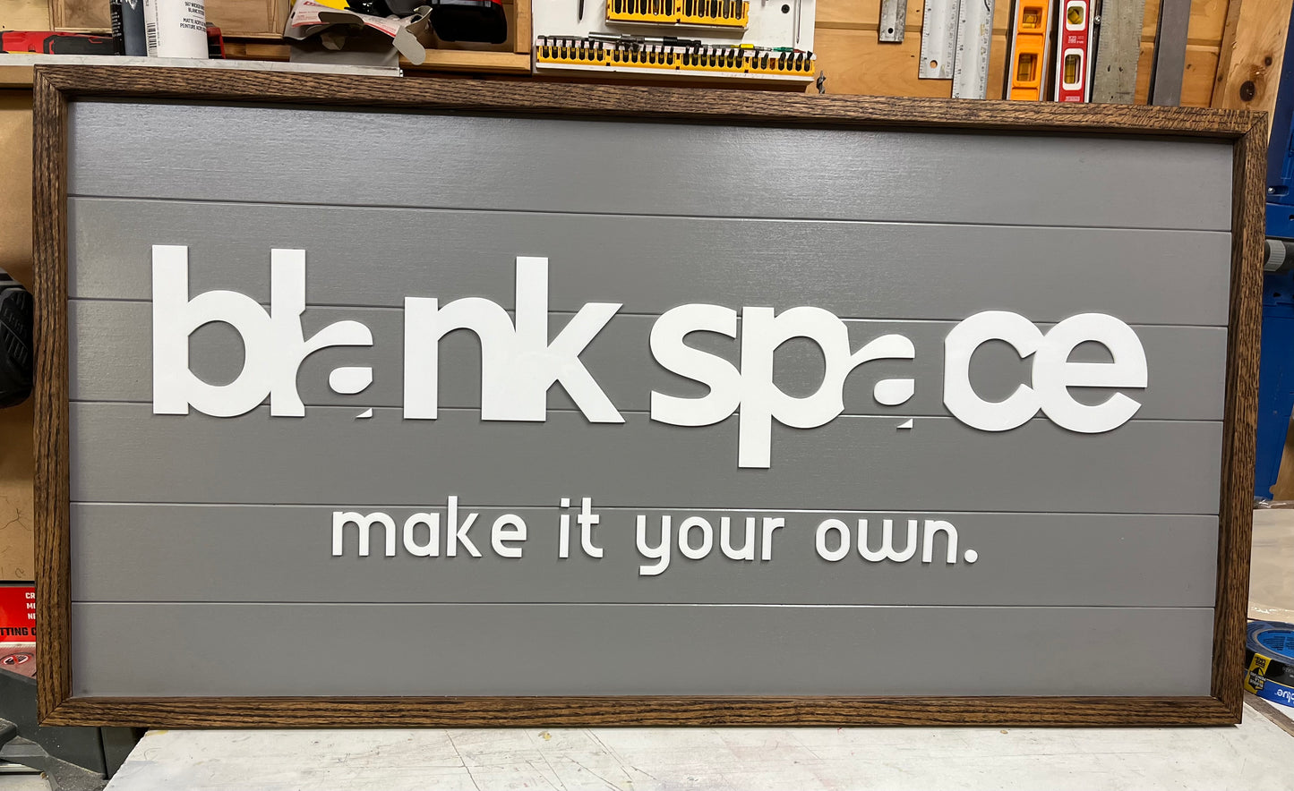 Custom Business name sign