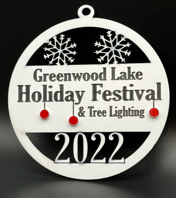 Greenwood Lake Holiday Festival 2022 Ornament