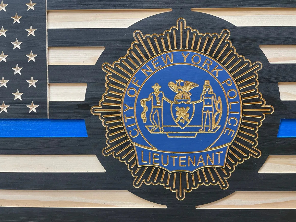 NYPD Lieutenant Flag